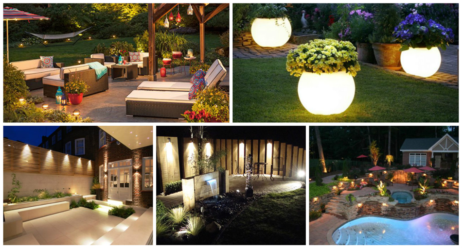Garden Lights Installation Ideas